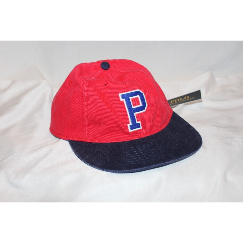 NWT Polo Ralph Lauren Men's Polo Pony LOGO Baseball Cap RED NAVY BLUE OSFA